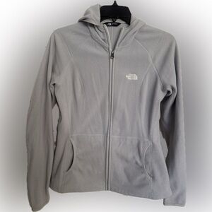 The North Face Light Gray Fleece Jacket
